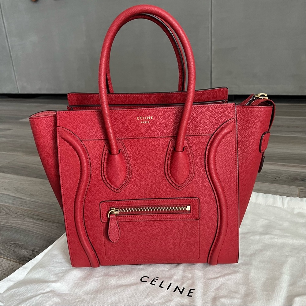Celine Micro Luggage Tote